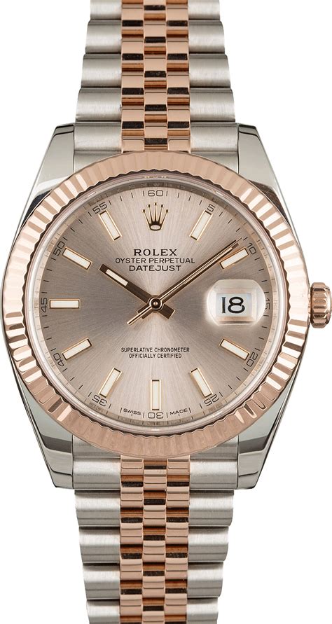 rolex datejust two tone everose|rolex datejust price chart.